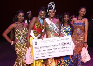 Every year, the Guinean Women Development supports Miss Guinea North America Scholarship Pageant, by making financially supporting the scholarship fund of the Pageant