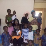 Our scholarship recipients in Guinea and their moms
